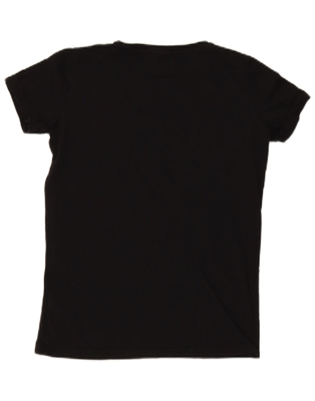 TRUSSARDI JEANS Tricou grafic supradimensionat pentru femei Top UK 2 2XS Negru