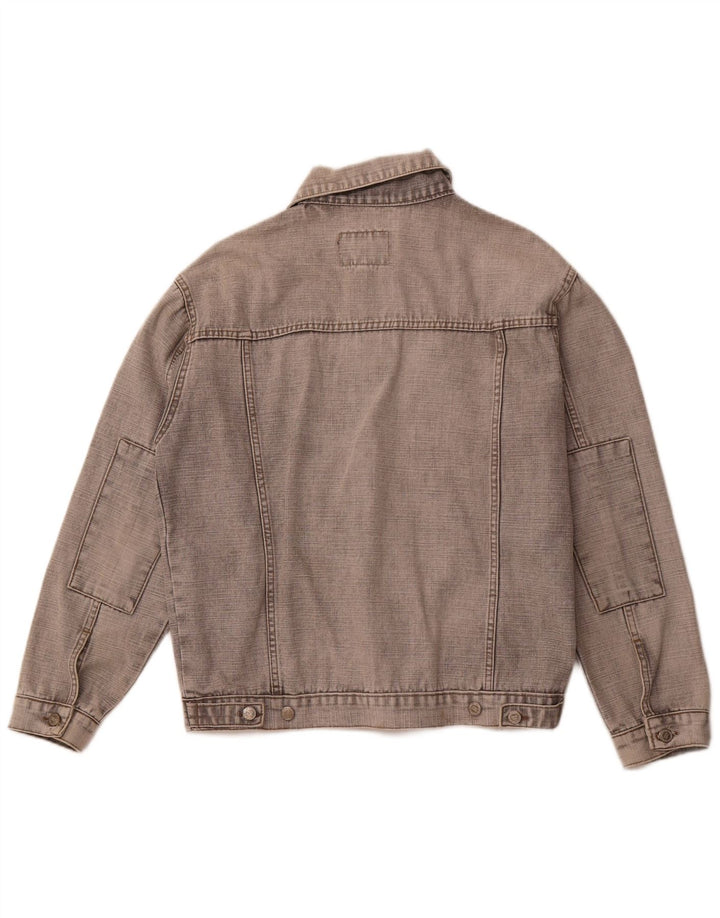 Jachetă de blugi pentru bărbați VINTAGE UK 40 mare gri