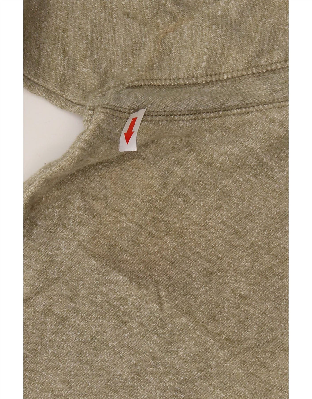 Pulover supradimensionat pentru femei Reebok UK 18 XL, bumbac cu pete kaki