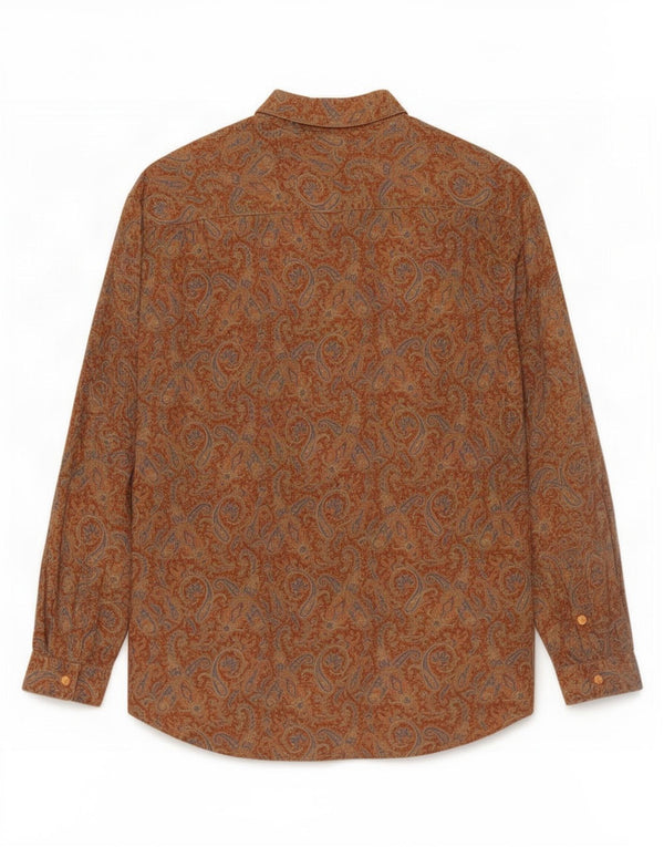 Camasa barbati Rodrigo Marimea 43 17 XL Maro Paisley Viscoza