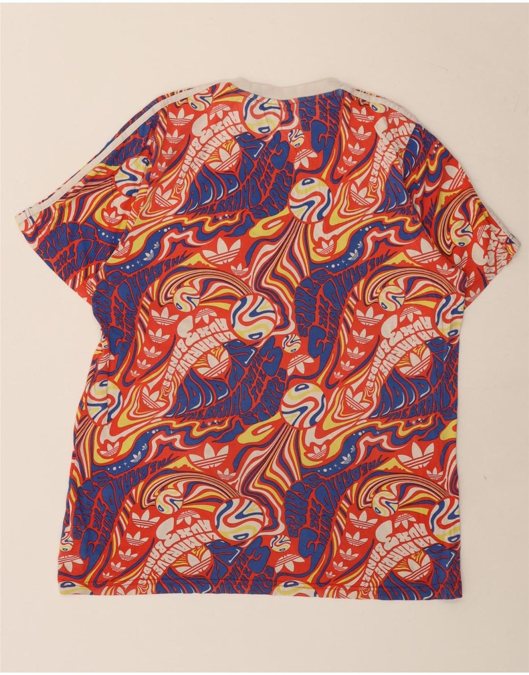 Tricou grafic pentru bărbați Adidas Top Mediu Multicolor Bumbac