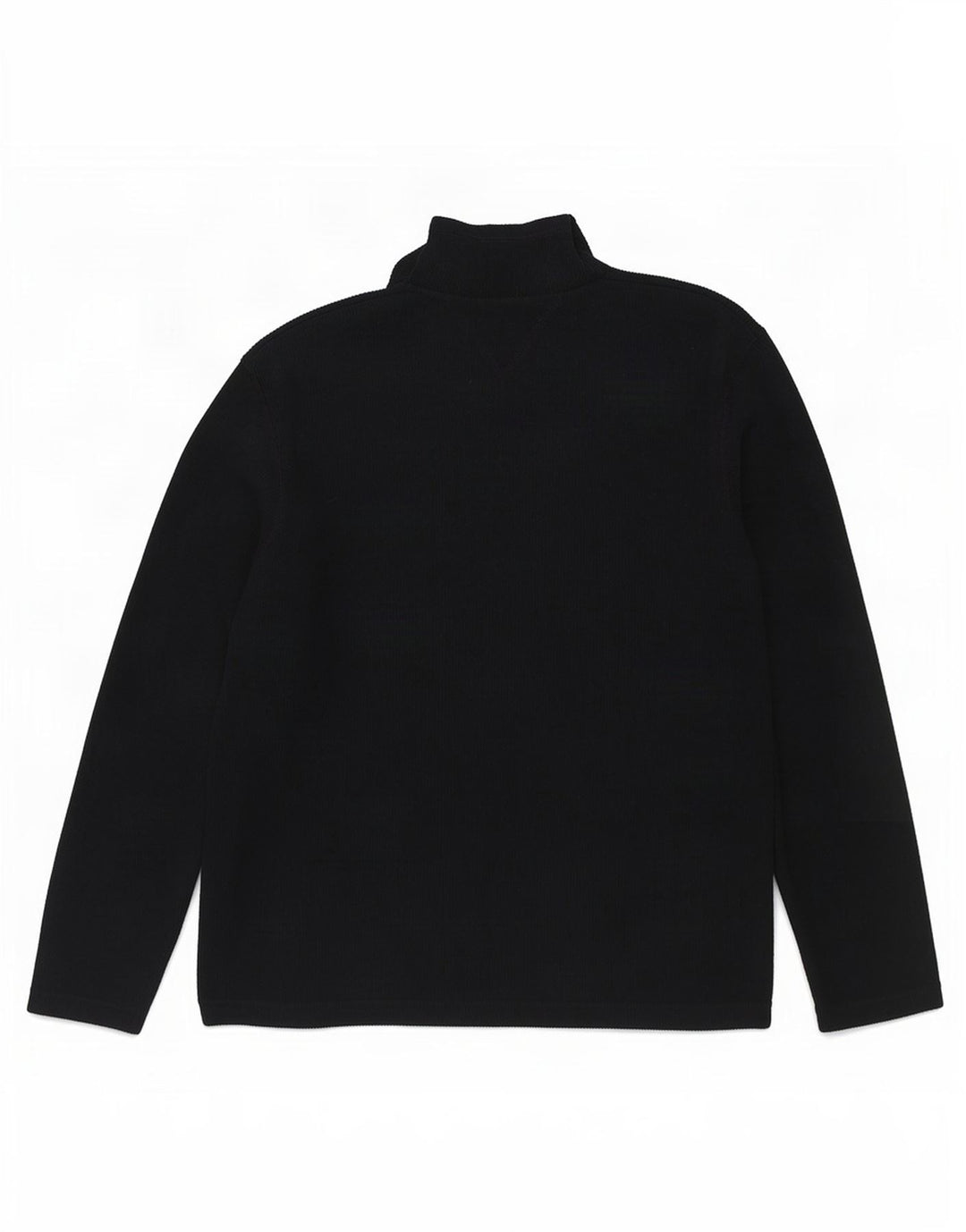 Pulover pentru bărbați Ben Sherman, cu fermoar, cu gât, bumbac mare, albastru