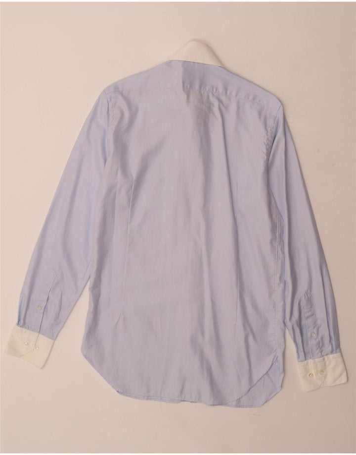 Cămașă Massimo Dutti Bărbați Mărimea 38 15 Medium Blue Herringbone