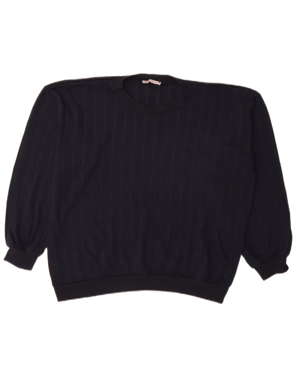 Pulover pentru damă Zara, cu gât turnut, Marea Britanie, 10 Mic, bleumarin, cu dungi