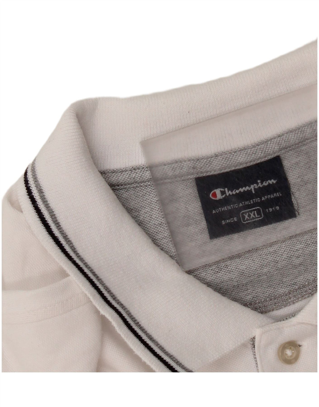 Tricou polo pentru bărbați Champion 2XL alb