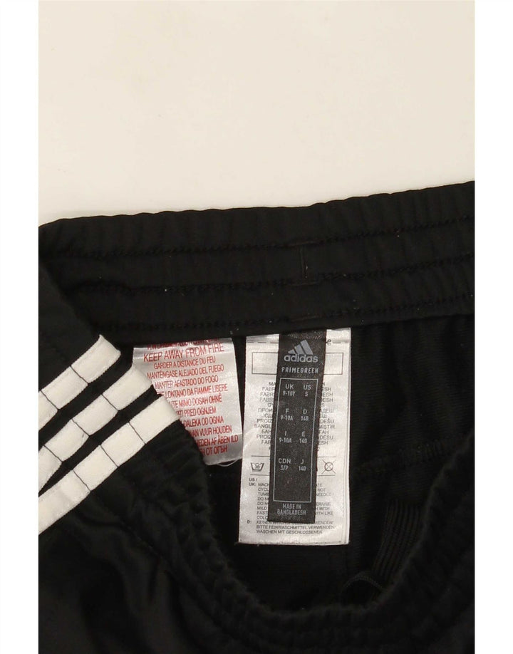 Pantaloni de trening Adidas baieti 9-10 ani poliester negru