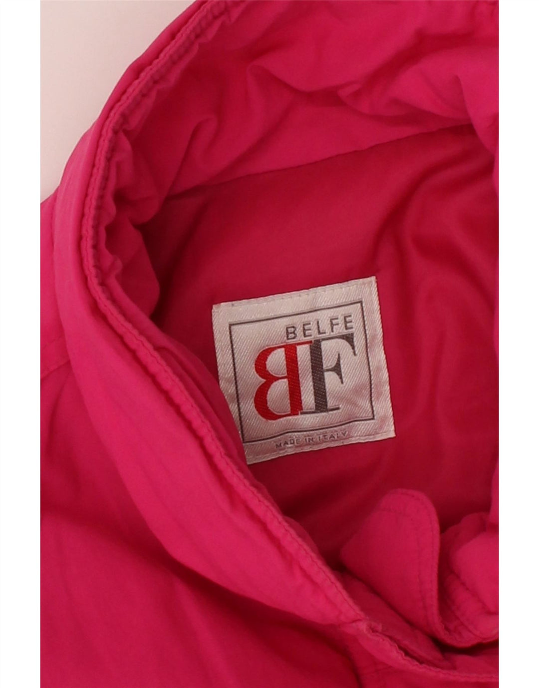 BELFE Womens Military Jacket UK 18 XL Pink Vintage Belfe and Second-Hand Belfe from Messina Hembry 