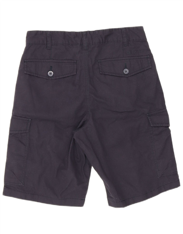 Pantaloni scurți cargo pentru bărbați Mountain Warehouse W28 mici, bumbac bleumarin