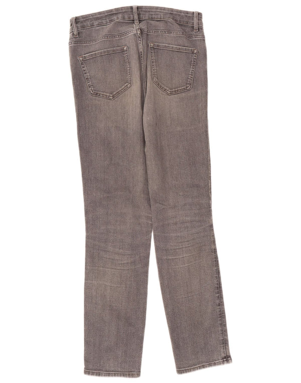 Marks & Spencer Blugi The Lily Slim pentru femei UK 10 Small W28 L29 Grey Bumbac