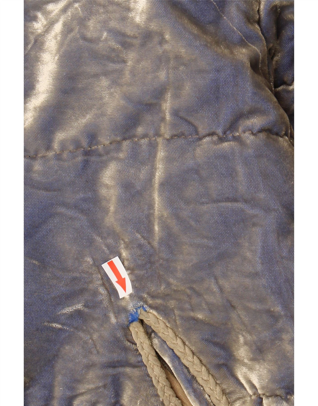 Jachetă Căptușită Femei Cipriani din Catifea IT 42 Medium Blue