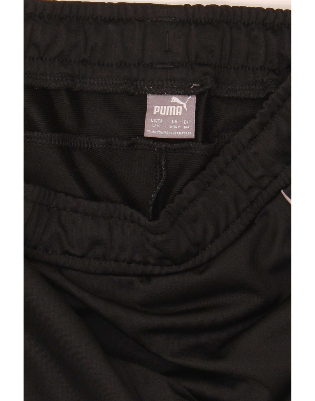 Pantaloni de trening Puma pentru baieti 13-14 ani negri