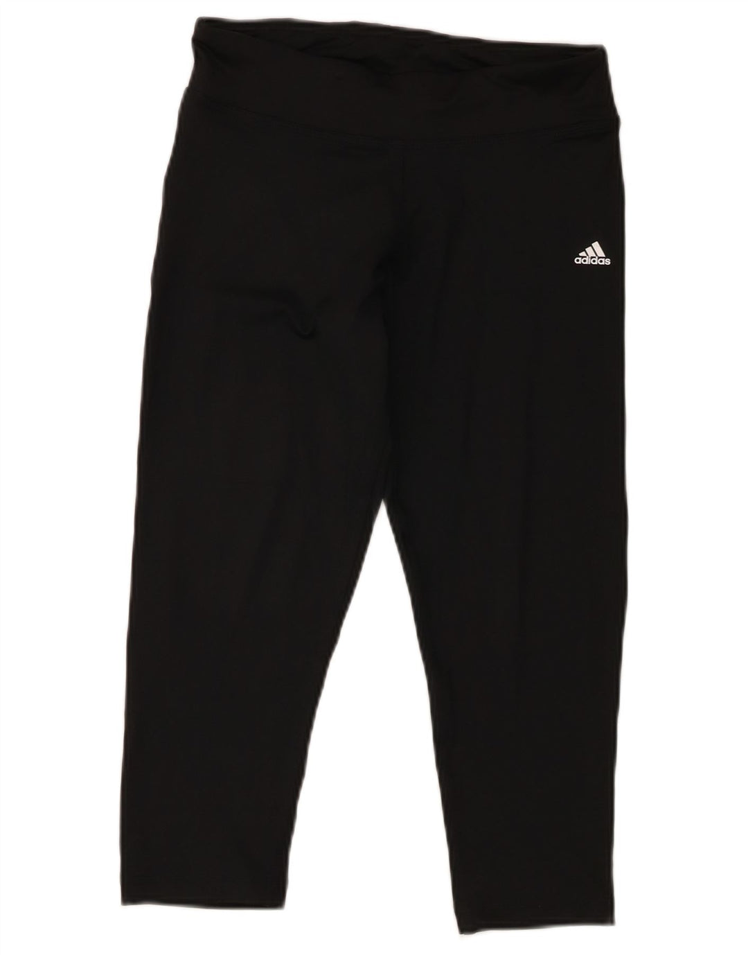 Leggings Adidas Climalite Capri pentru femei UK 10 Poliester negru mic