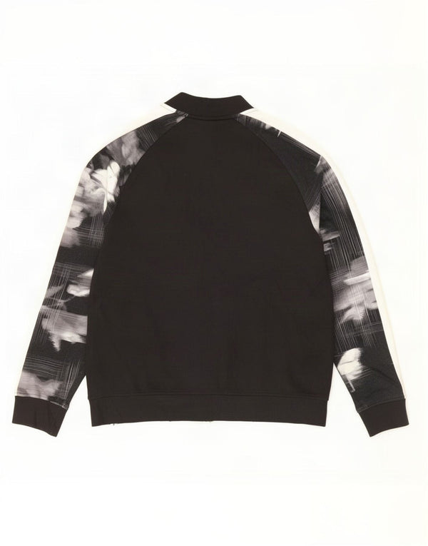 Jachetă de trening Puma Loose Fit pentru femei UK 14 Medium Black Colorblock