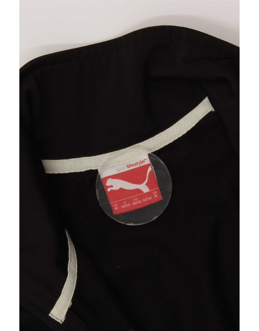 Jachetă de trening pentru bărbați Puma, mediu negru, color block