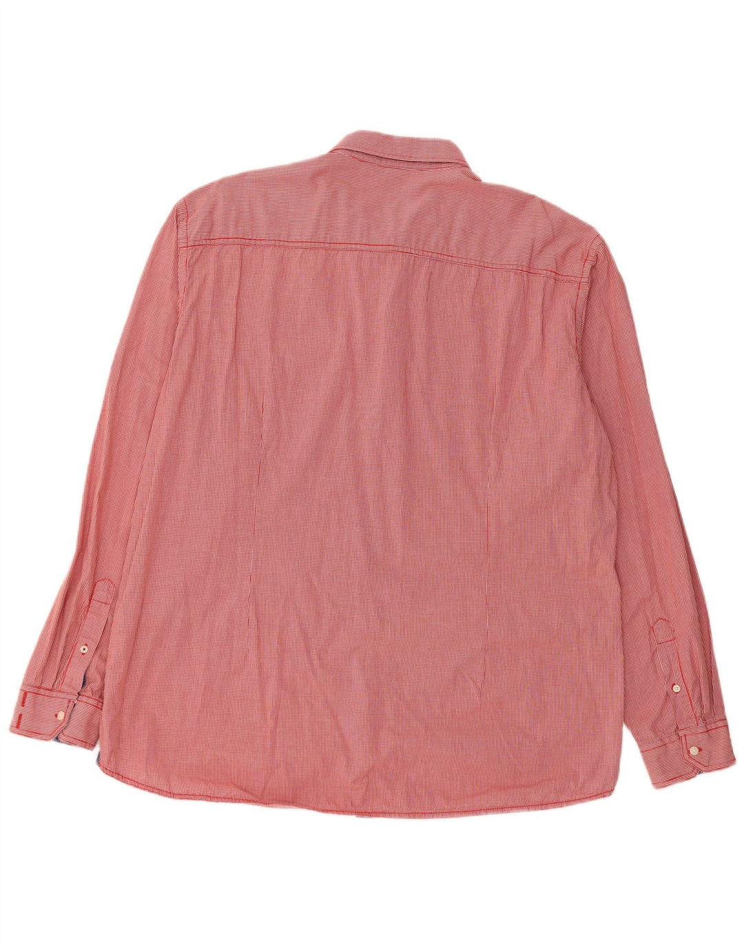 Cămașă S.Oliver pentru bărbați, slim fit, 2XL, bumbac vichy roșu