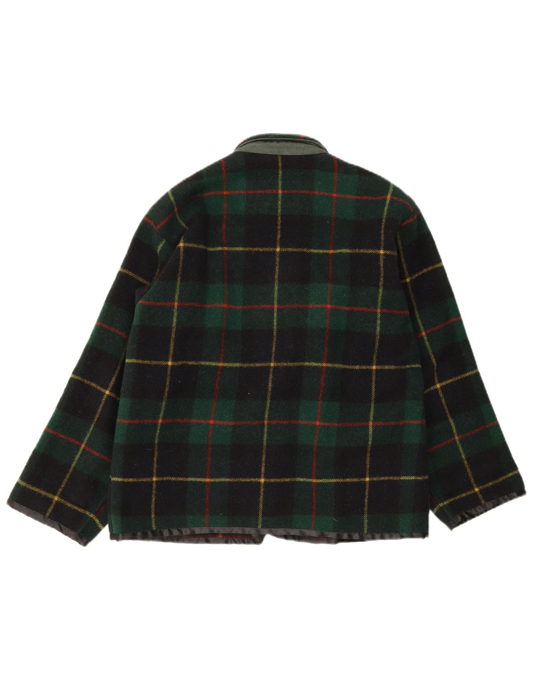 Jachetă Blazer pentru femei Penny Black, cu tăiere largă, IT 40, lână cu carouri mici, verde