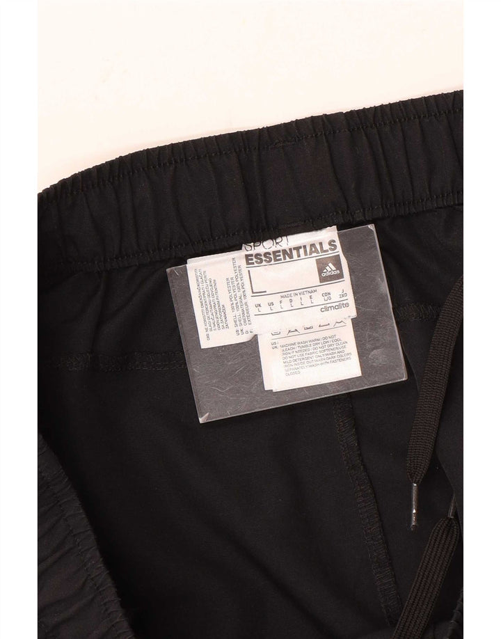 Pantaloni de trening Adidas Climalite pentru bărbați, mari, negri