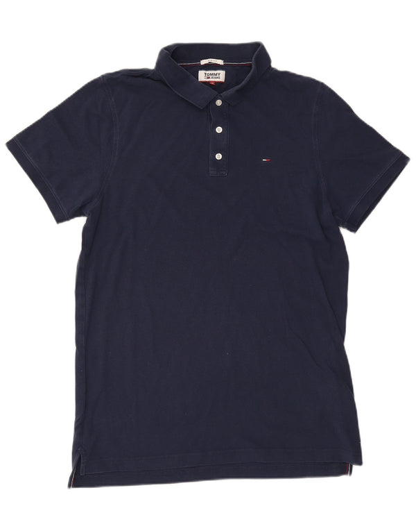 Cămașă polo Tommy Hilfiger pentru bărbați, 2XL, bleumarin, bumbac
