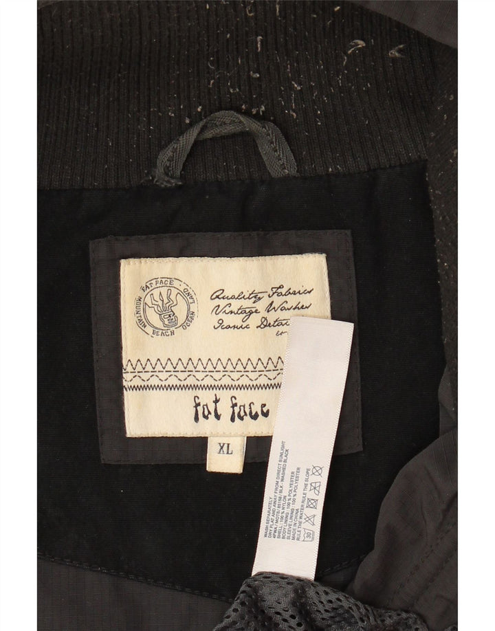 Jachetă cu glugă pentru bărbați FAT FACE UK 42 XL Nylon gri