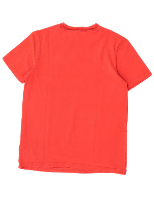 Tricou grafic Adidas pentru femei Top UK 12 Medium Red Bumbac