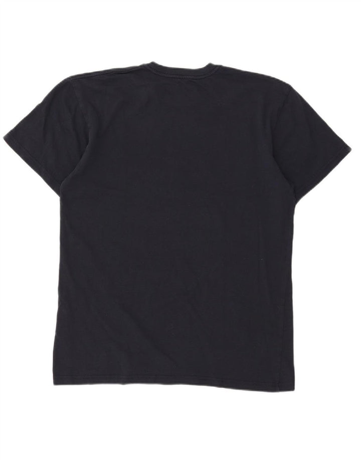 VANS Mens Classic Fit Graphic T-Shirt Top Medium Black Cotton