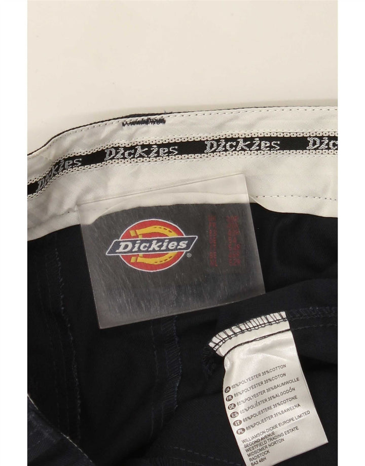 Pantaloni chino drepți pentru bărbați Dickies W38 L31 Poliester negru
