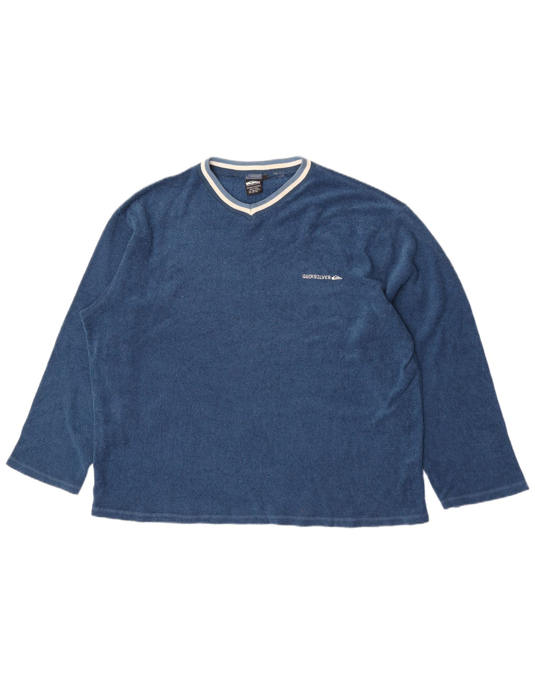 Pulover din lână Quiksilver pentru bărbați, poliester albastru 2XL