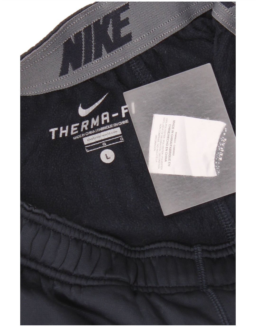 Pantaloni de trening Nike Therma-Fit pentru bărbați, mari, albastru, poliester