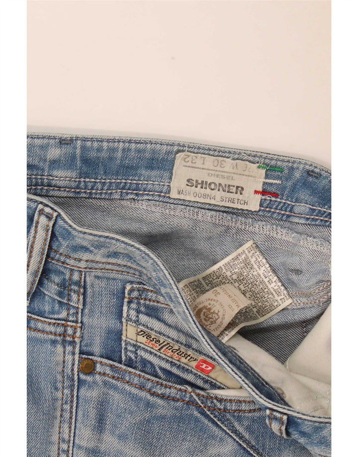 Blugi Diesel Shioner Slim W30 L32 Albastru pentru femei