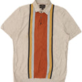 Tricou polo pentru bărbați Marks & Spencer, bumbac cu dungi gri mari