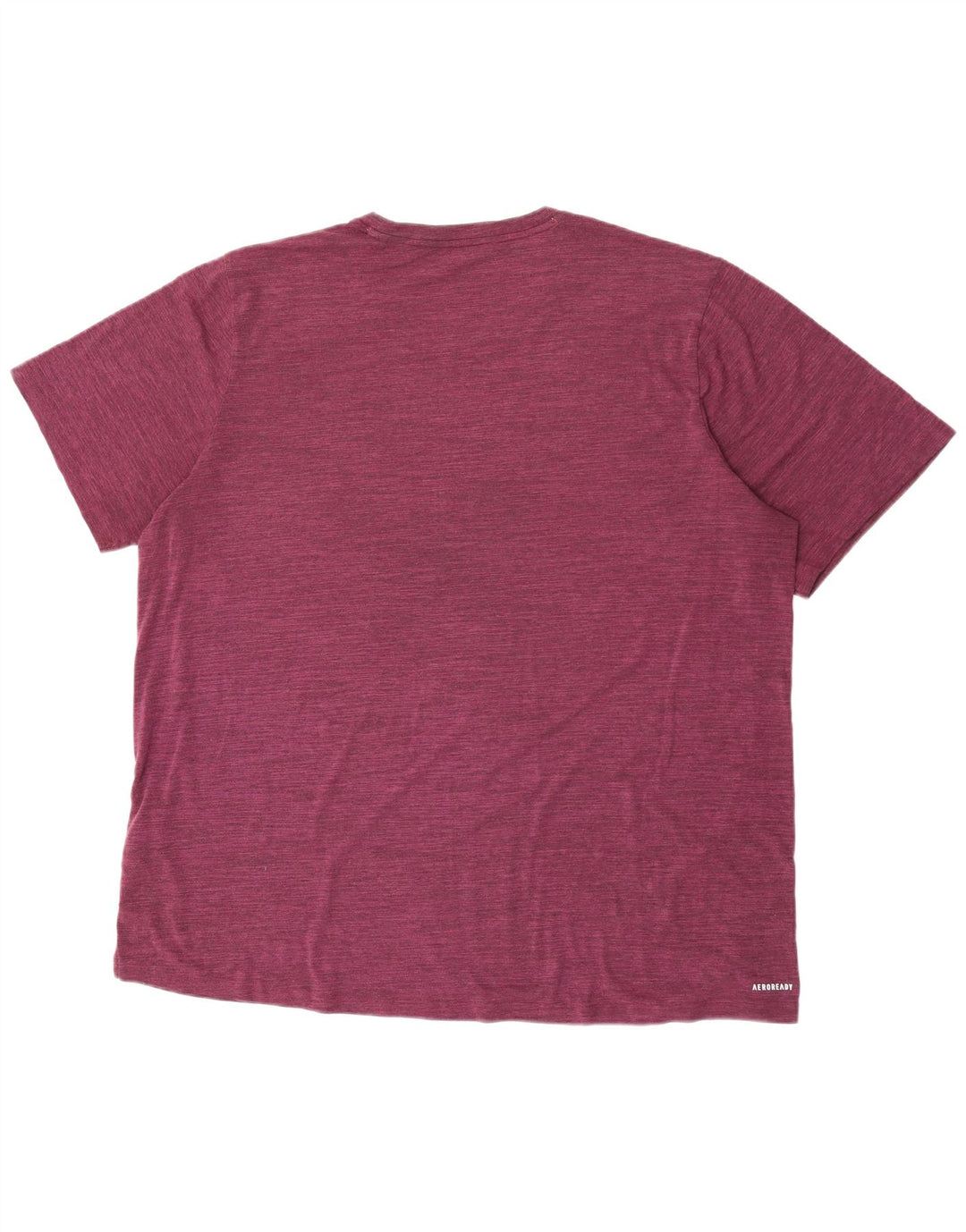 Tricou pentru bărbați Adidas Top XL Burgundy Flecked Polyester