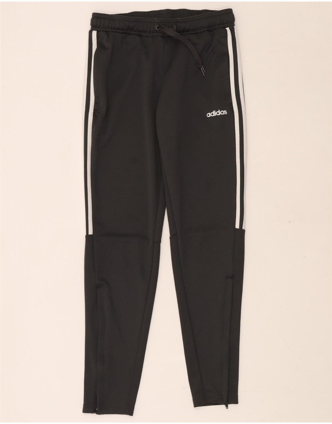 Pantaloni de trening ADIDAS pentru femei UK 8/10 Poliester mic gri
