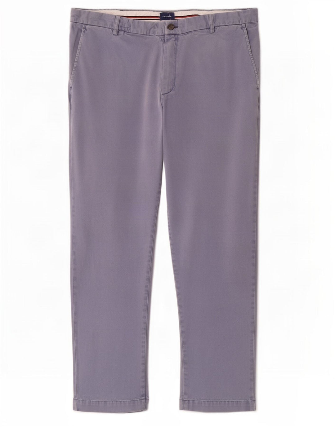 Pantaloni chino obișnuiți drepti pentru bărbați Gant W36 L30 albastru