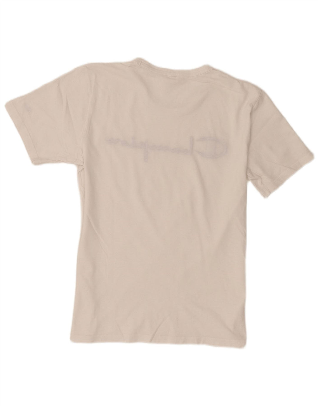 Tricou grafic pentru bărbați Champion Top Medium White Bumbac