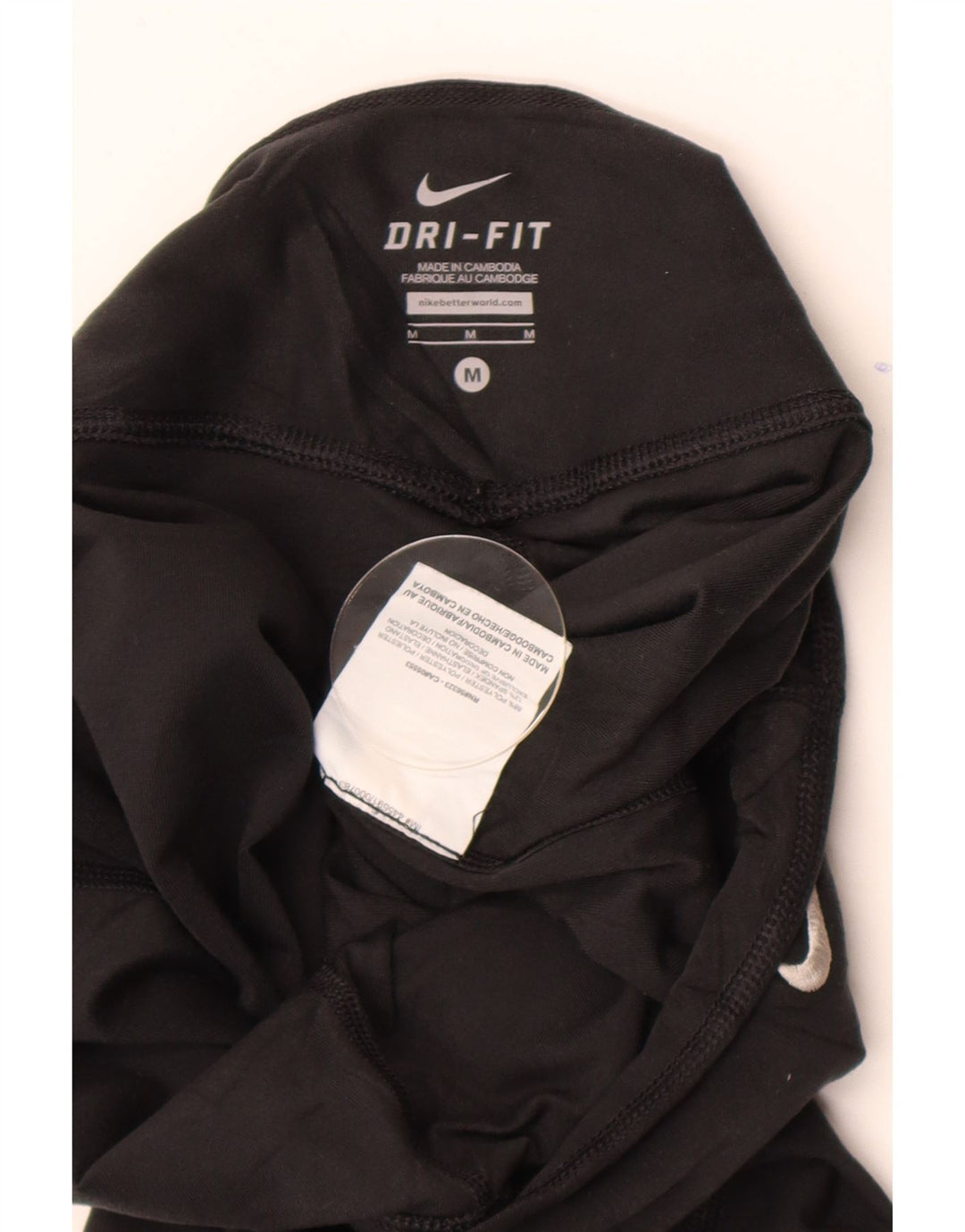 Pantaloni de trening Nike Dri Fit pentru femei UK 14 Poliester mediu negru