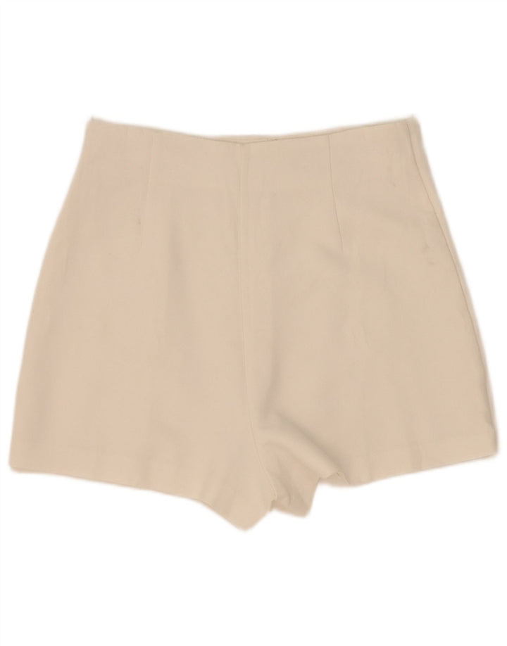 Pantaloni corti pentru femei Zara Medium W28 White