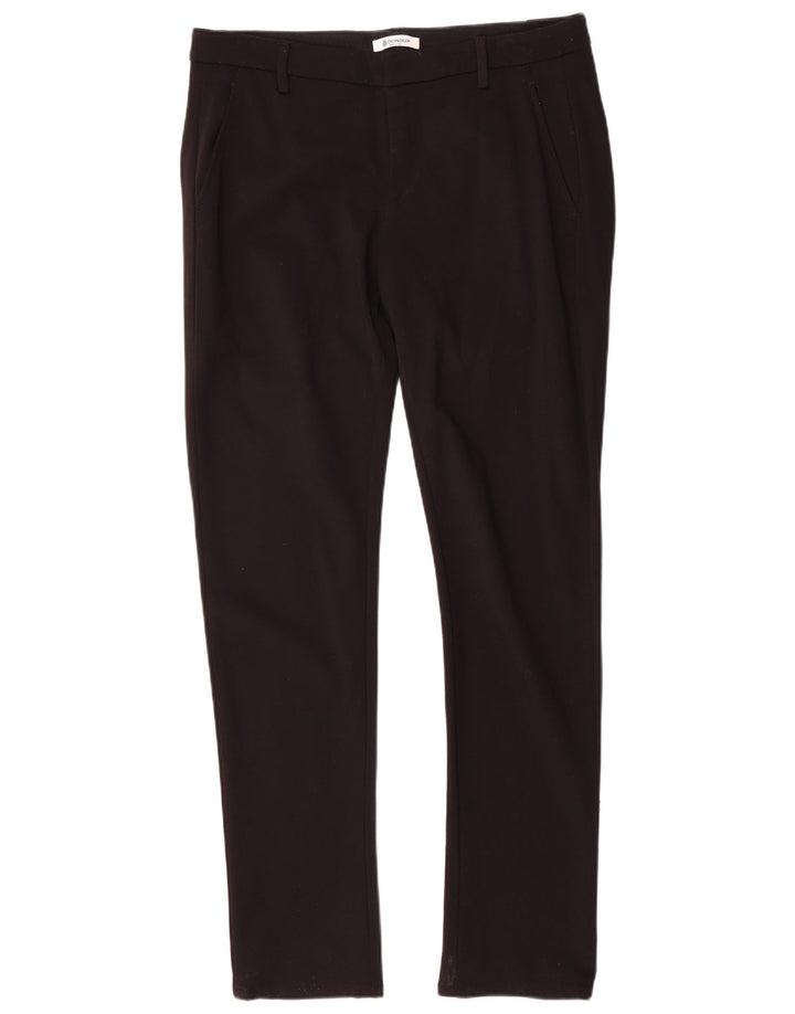 Dondup Pantaloni chino subțiri pentru bărbați L36 L34 Viscoză neagră