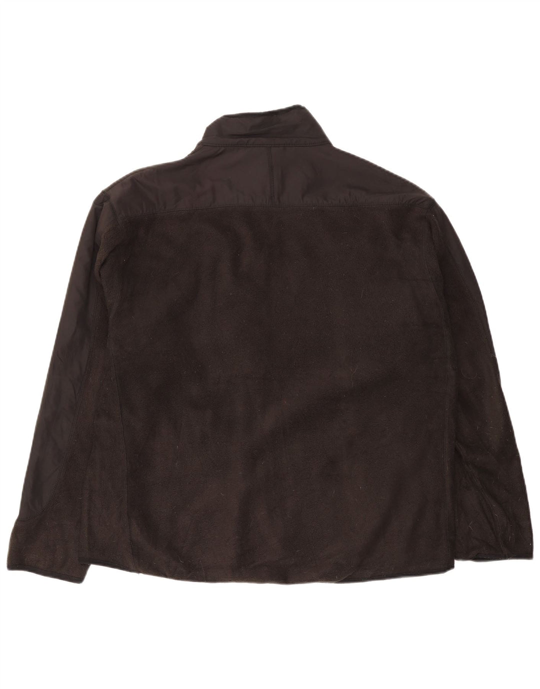 Jachetă fleece pentru bărbați Chaps UK 42 XL Poliester color bloc negru