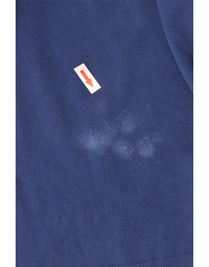 Cămașă polo HARMONT & BLAINE pentru bărbați, 4XL, bumbac bleumarin