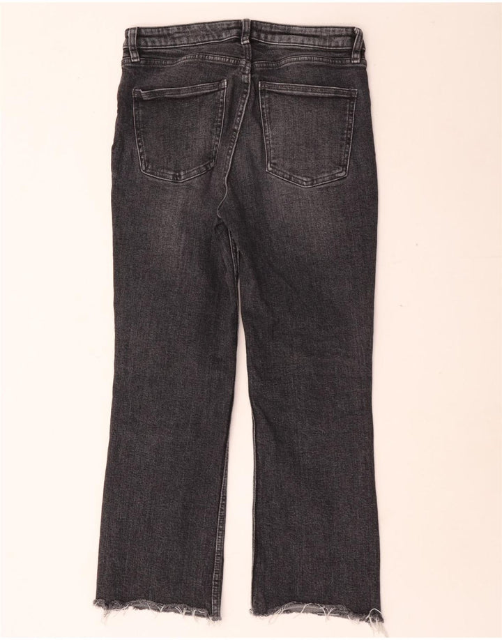 Blugi Bootcut pentru Damă Zara EU 38 Mici W28 L26 Gri