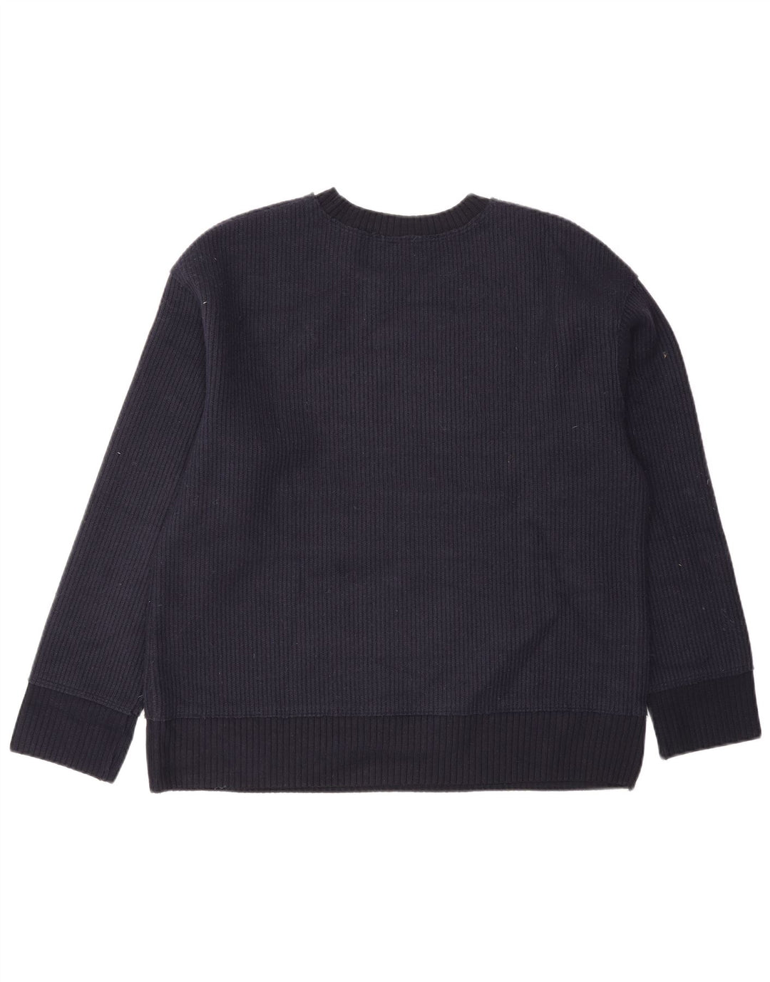 Pulover pentru bărbați Zara, cu decolteu, mic, bleumarin, viscoză