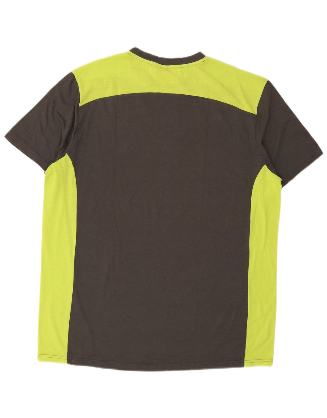 Puma Mens T-Shirt Top XL Grey Colourblock