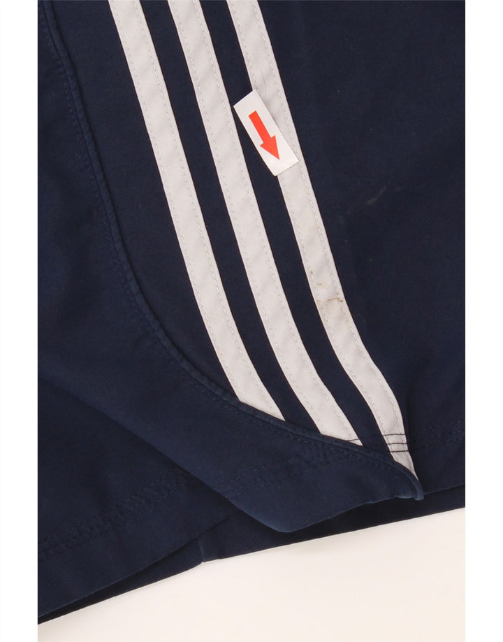 Pantaloni scurți sport ADIDAS pentru bărbați, poliester mediu albastru bleumarin