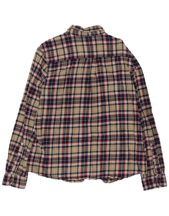 Cămașă de flanel pentru bărbați Eddie Bauer, XL, verde Check