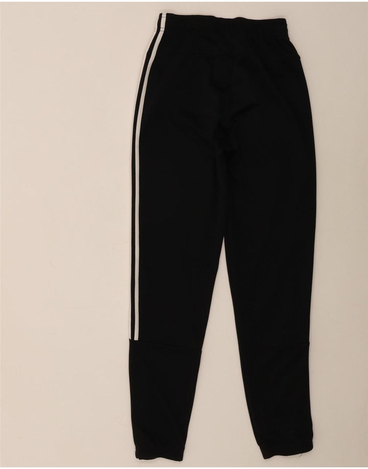Pantaloni de trening Adidas pentru femei Joggeri UK 10 Poliester negru mic