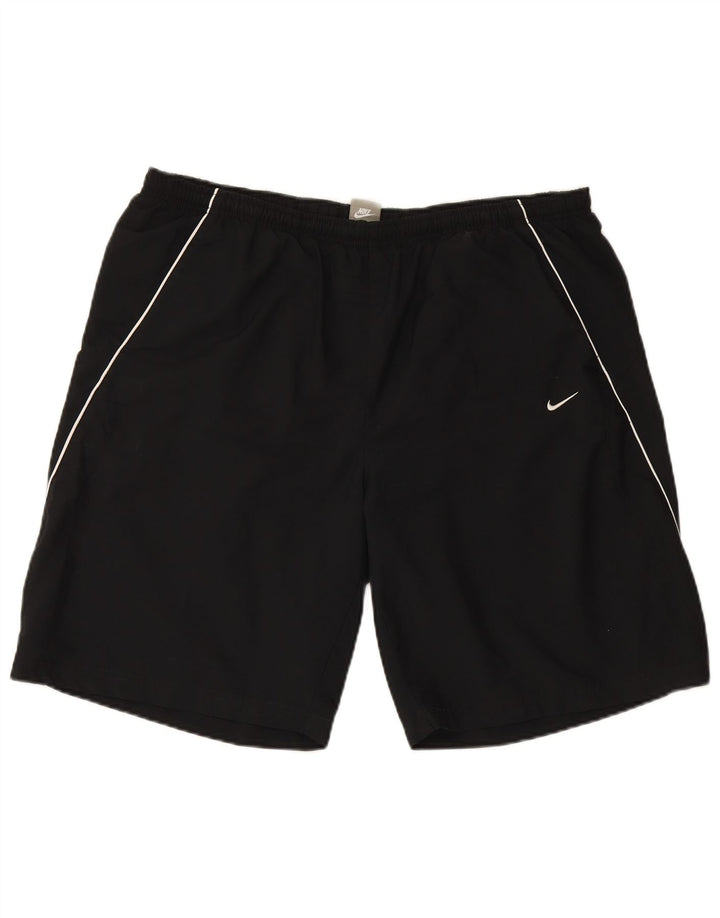 NIKE Mens Sport Shorts 2XL  Black Polyester