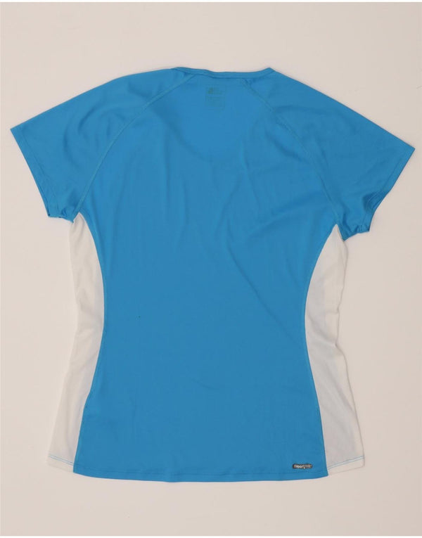 Tricou pentru femei The North Face Top UK 14 Large Blue Colorblock Poliester