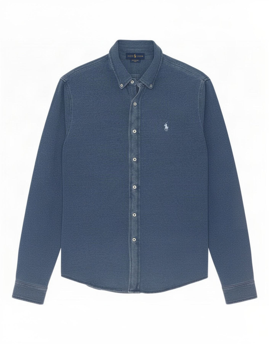 Cămașă pentru bărbați Ralph Lauren, mare, albastru, bumbac