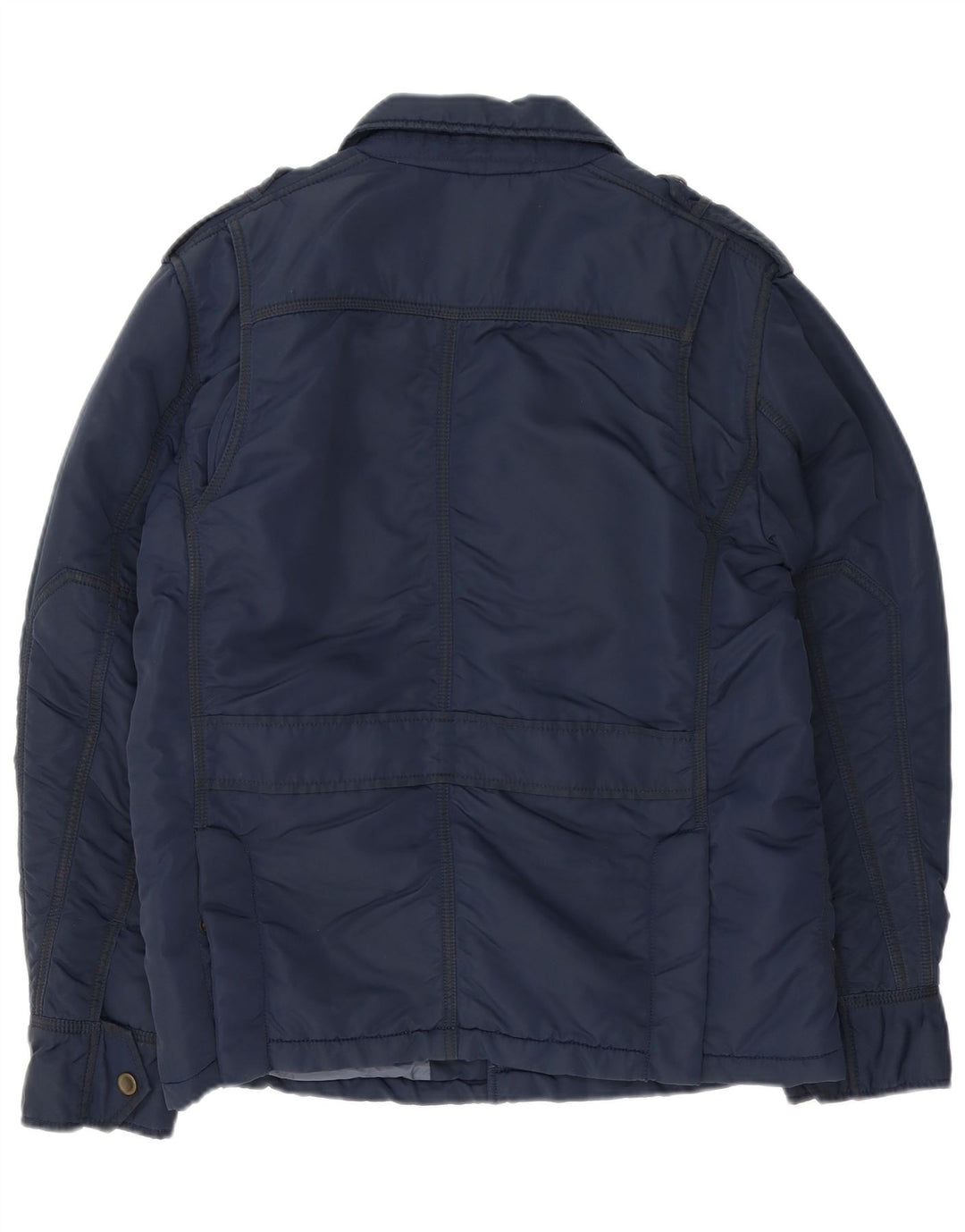 Jachetă militară căptușită pentru bărbați Diesel UK 38 Medium Navy Blue Marine