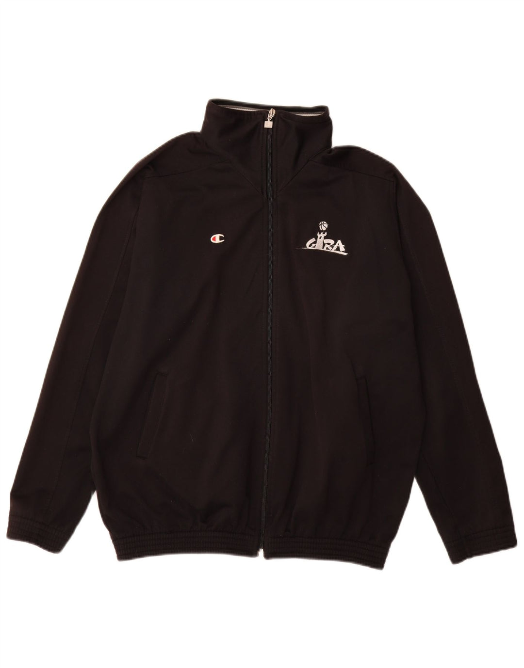 Champion Boys Loose Fit Trening Top Jachetă 15-16 ani Poliester negru